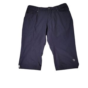 Mountain Hardwear Black Outdoor Shorts Capris